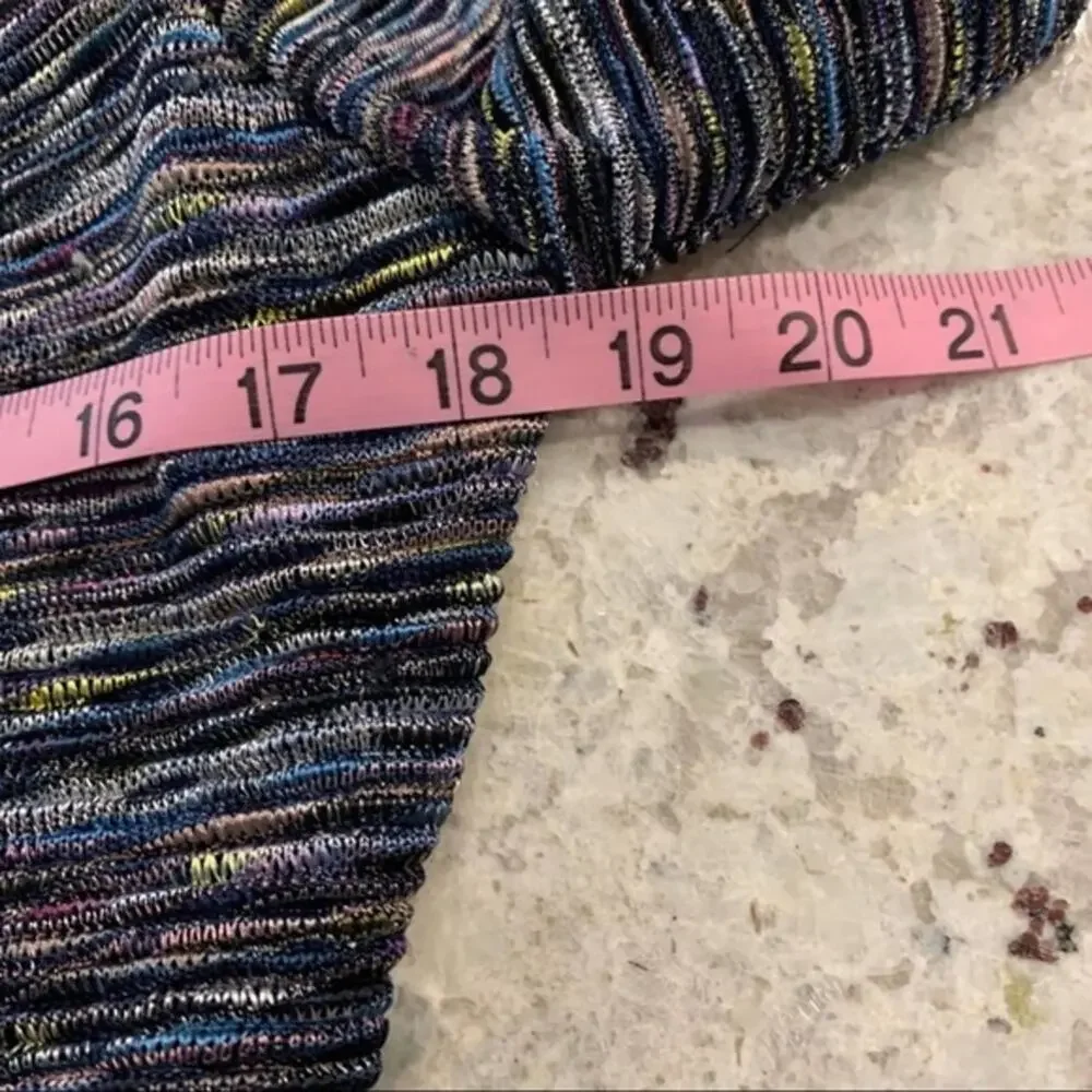Lily rose multicolored dress plunging‎ low back fully lined like new size XL - Picture 8 of 9